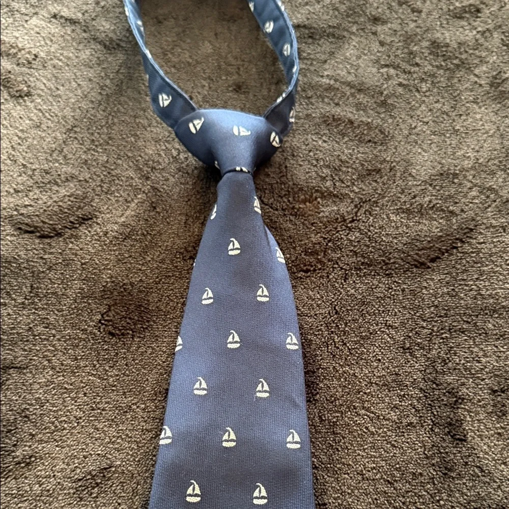 Gymboree Boys Neck Ties Multi-Color Set - Plaid, Stripes, Navy, Blue